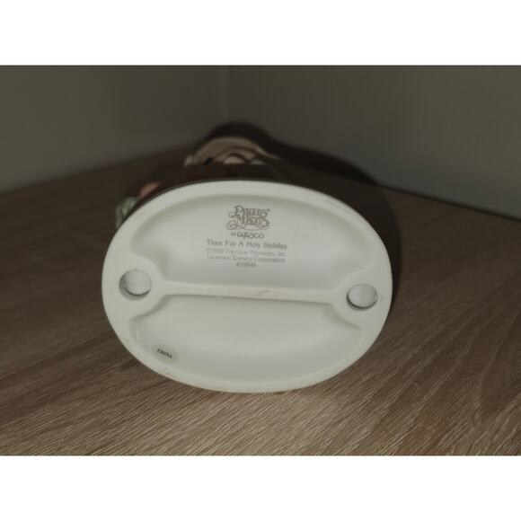 1998 Enesco Precious Moments "Time For A Holy Holiday" 455849 Porcelain Figurine - Picture 5 of 5